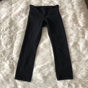 Lululemon, size 2 cropped black leggings